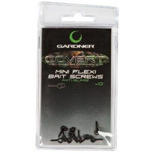 Los Gardner Covert Mini Flexi Bait Screws Anti Glare 6mm están diseñados para maximizar la libertad de movimiento de los cebos de anzuelo