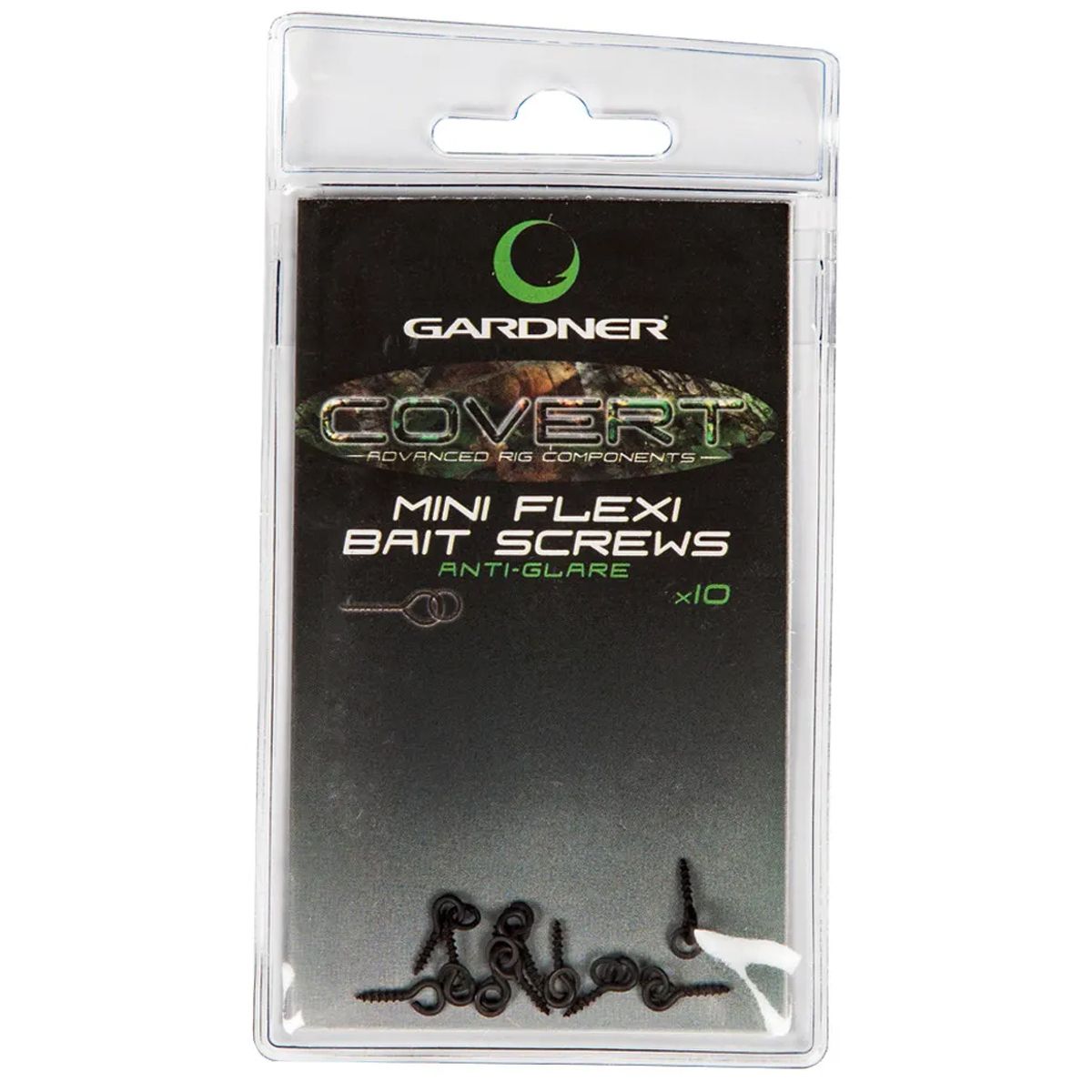 Los Gardner Covert Mini Flexi Bait Screws Anti Glare 6mm están diseñados para maximizar la libertad de movimiento de los cebos de anzuelo