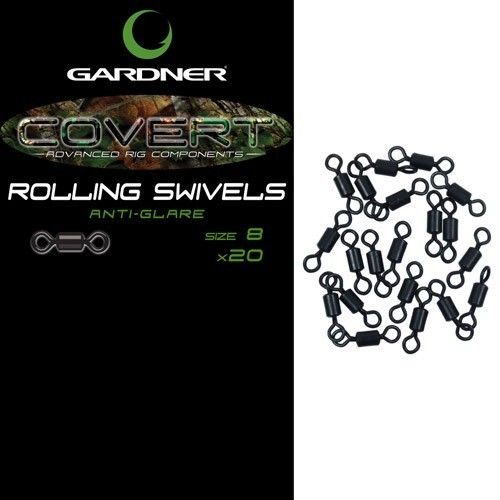 Gardner Rolling Swivels Nº8 (20pc)