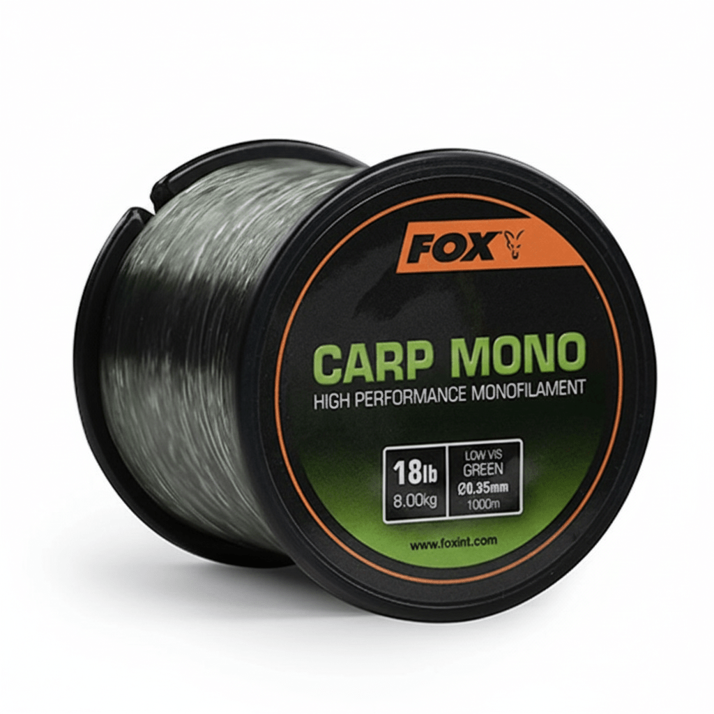 La Fox Carp Mono 18lb es una línea principal de monofilamento de alto rendimiento, diseñada para ofrecer resistencia, precisión y durabilidad.
