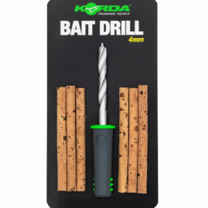 El Korda Bait Drill 4mm es la herramienta esencial para cualquier pescador de carpas que busque ajustar y equilibrar sus cebos con precisión profesional.