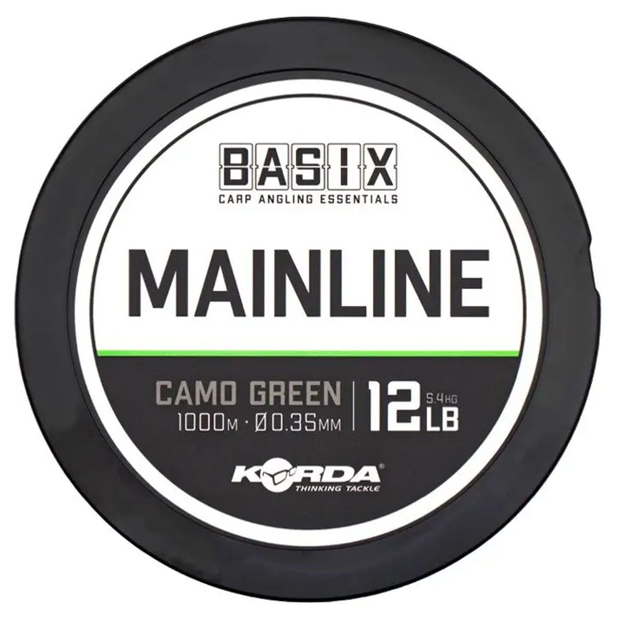 La Korda Basix Mainline 12lb 0.35mm 1000m es una línea principal versátil, duradera y con un excelente rendimiento general.