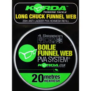 Korda Boilie Funnel Web Micromesh 20m Refill
