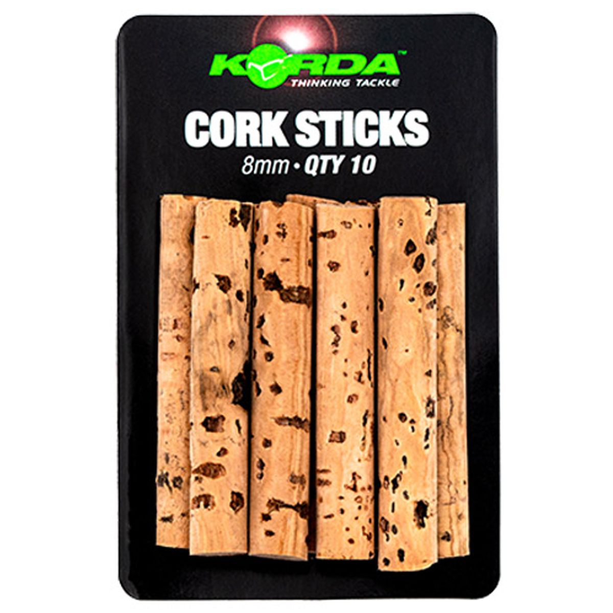 Los Korda Cork Sticks 8mm son palos de corcho natural de alta calidad, diseñados para ofrecer una flotabilidad precisa y duradera.
