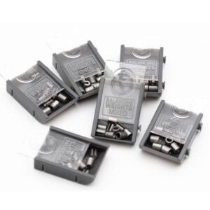 El Korda Dark Matter Swivels Balancing Weights Mixed 0.30gr - 0.50gr es el set definitivo para ajustar el equilibrio de tus pop-ups o hookbaits