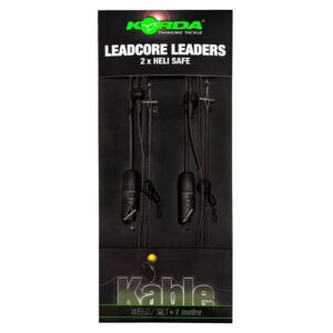 El Korda Kable Leadcore Leader Heli-Safe Weed 1 m está diseñado para pescadores que buscan seguridad, resistencia y presentación perfecta en cada lance.