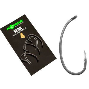 Los Korda Anzuelos Klor Nº4 es un anzuelo diseñado por Danny Fairbrass, pensado para ofrecer una acción de clavada rápida, segura y potente