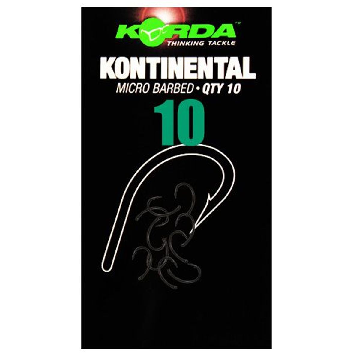 Korda Kontinental Nº10 Micro Barbed - Imagen 2