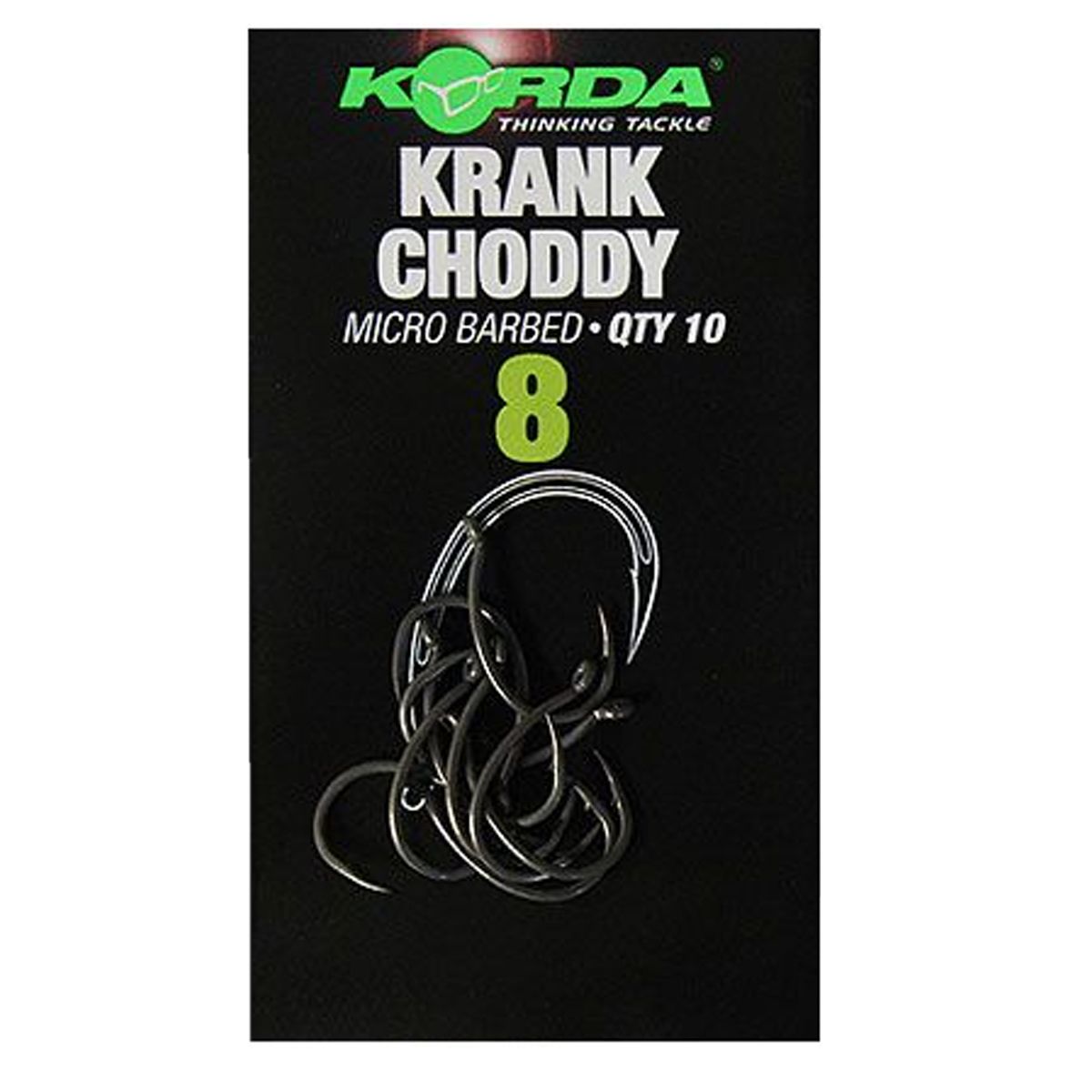 Korda Krank Choddy Nº8 Micro Barbed - Imagen 2