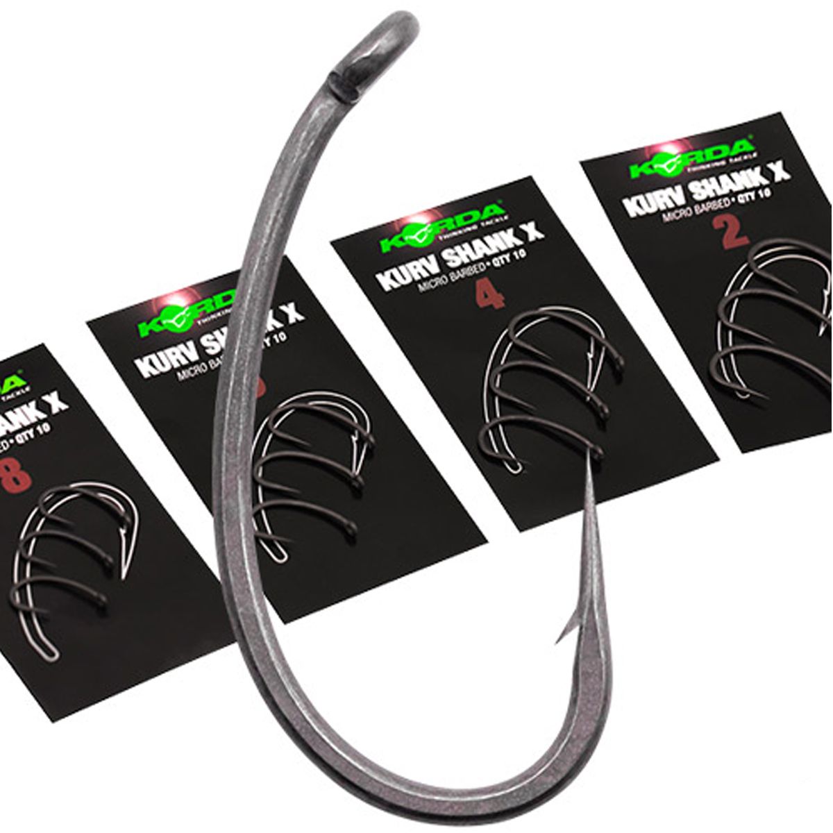 Korda Anzuelos Kurv Shank X Nº2 - Imagen 3