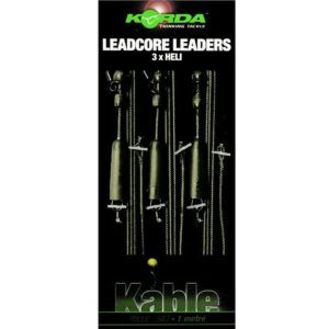 El Korda Leadcore Leader Heli Gravel representa la máxima seguridad y fiabilidad en montajes con leadcore para carpfishing.