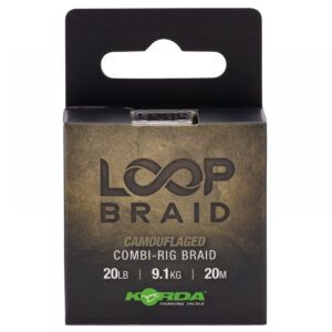 El Korda Loop Braid 20lb es un material de montaje potente, preciso y discreto, pensado para los pescadores que quieren máximo control y fiabilidad.