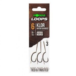 Los Korda Loop Rigs Klor 30lb Nº6 están pensados para pescadores que desean montajes listos, efectivos y técnicamente precisos.