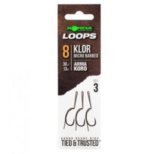 Los Korda Loop Rigs Klor 30lb Nº8 son un montaje pre atado de calidad profesional, perfecto para quienes buscan eficacia, naturalidad y rapidez.