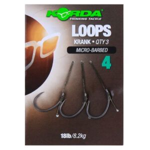 El Korda Loop Rig Size 4 Krank 18lb es un aparejo listo para usar que combina eficacia, rapidez y precisión. Diseñado bajo la supervisión de Danny Fairbrass