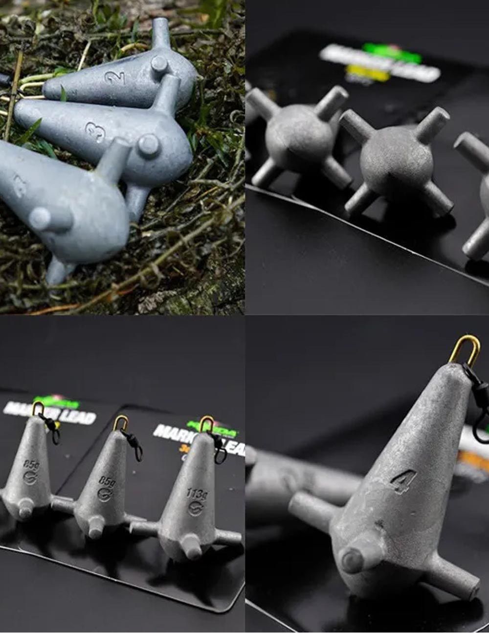 Korda Marker Lead Pronged 2 & 3oz (Blister 2pcs) - Imagen 4