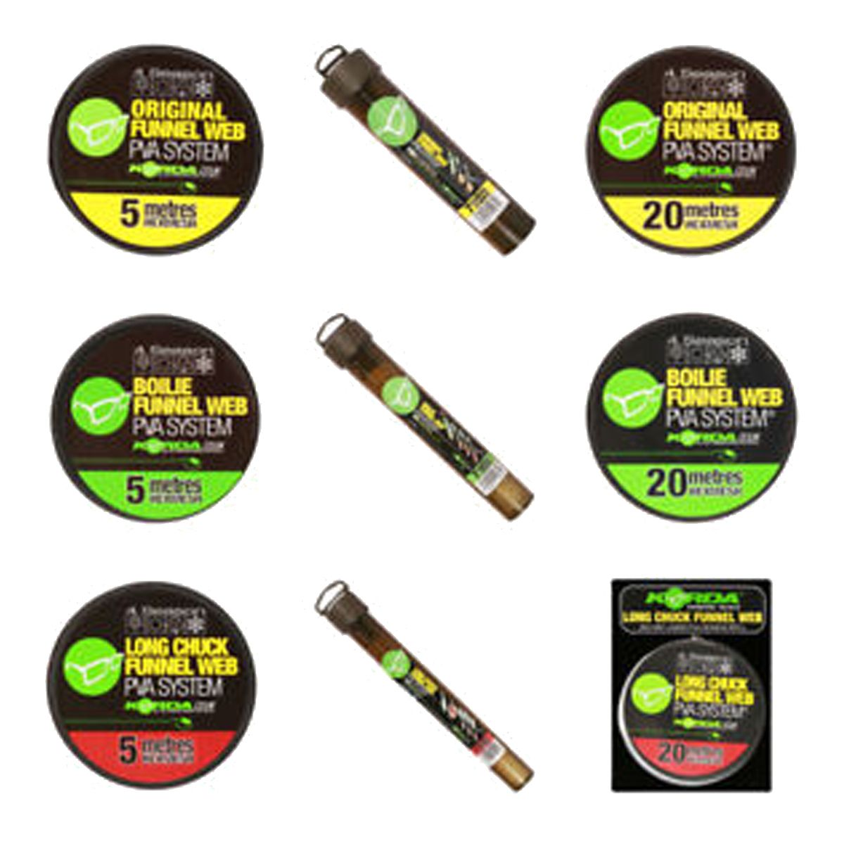 Korda Recambio de Malla de PVA es un recambio de malla PVA de alta calidad, diseñado para pescadores que buscan presentaciones precisas y resistentes.