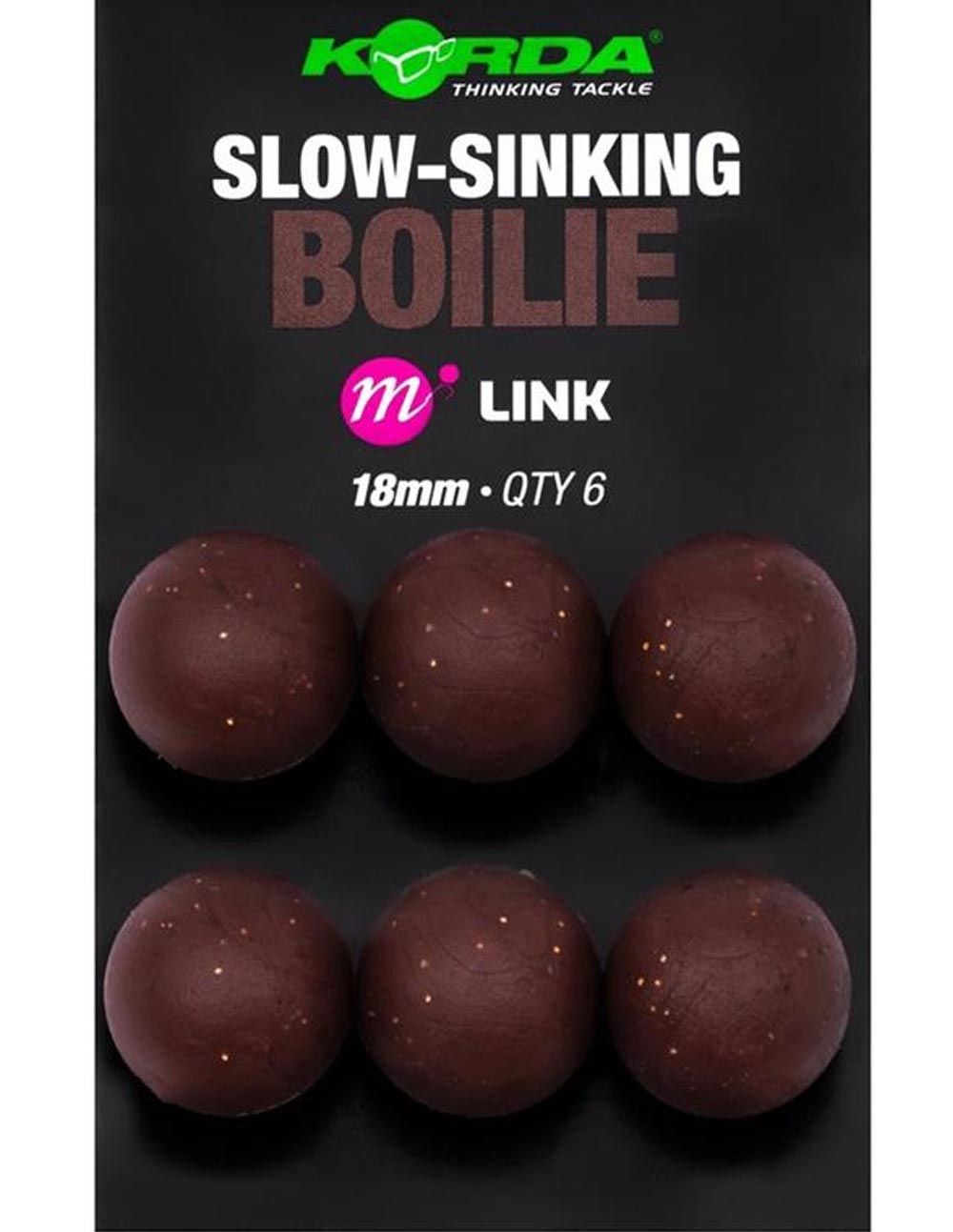 El Korda Plastic Slow-Sinking Link 18mm es la solución ideal para pescadores de carpas que buscan presentaciones impecables y proteger sus cebos.