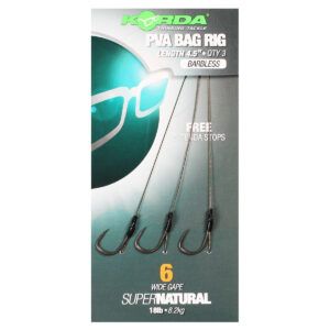 Korda Solidz PVA Rig Size 6 Wide Gape 18lb