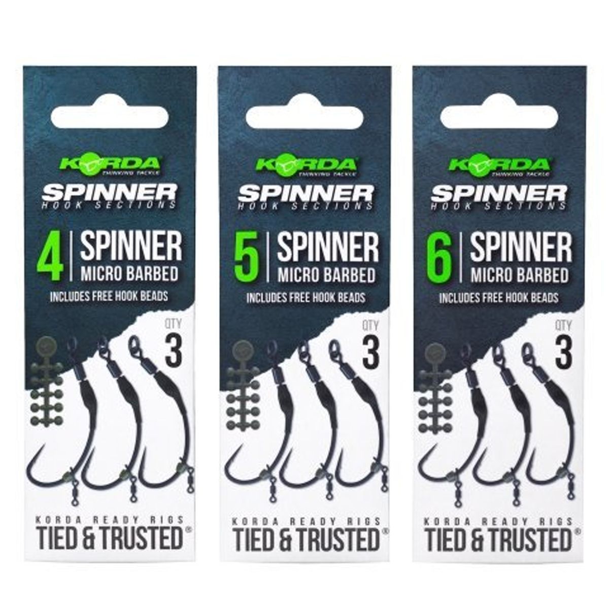 Korda Spinner Hook Sections Nº 6 - Imagen 4