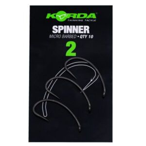Korda Spinner Nº2 ha sido desarrollado específicamente para su uso con el Spinner Rig, ofreciendo un diseño técnico que mejora la eficacia en el anzuelo