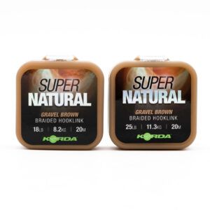 Korda Super Natural Gravel Brown 25lb (20 m)