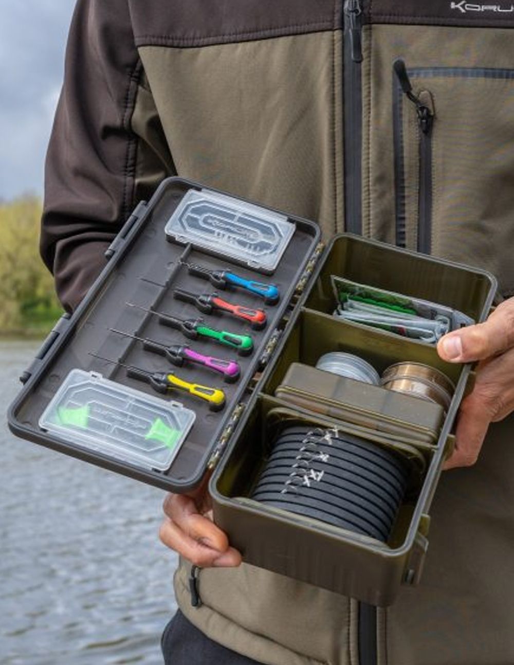 Korum Roving Blox Fully Loaded Tackle Box - Imagen 7