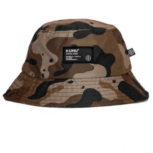 El Kumu Gorro Bucket Deception combina diseño moderno y funcionalidad en una prenda perfecta para los pescadores y amantes del aire libre.