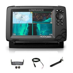 Lowrance HOOK Reveal 7 TripleShot Con CHIRP SideScan DownScan & Mapa Base