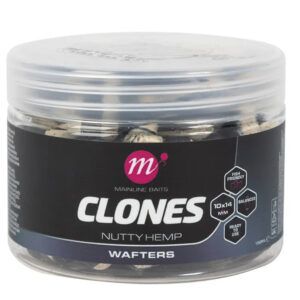 Los Mainline Clones Barrel Wafters Hemp diseñados para replicar perfectamente cualquier semilla o mezcla de spod que esté utilizando en su sesión de pesca.