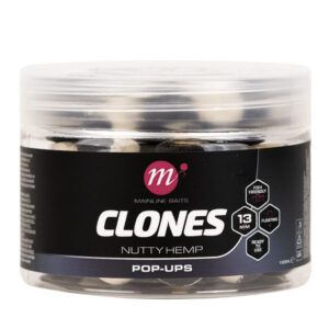 Los Mainline Clones Pop Ups Hemp 13mm están creados para ofrecer un señuelo duradero y eficaz. Su principal objetivo es imitar semillas o mezclas spod