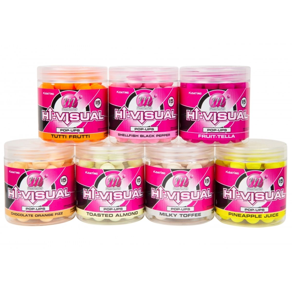 Mainline Hi-Visual Pop Ups Orange Tutti Frutti 15mm 250ml - Imagen 2