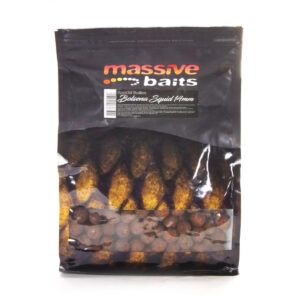 Massive Baits Bolsena Squid 14mm on boilies de proteína de alto nivel, creados especialmente para el Campeonato Mundial WCC en el Lago Bolsena.