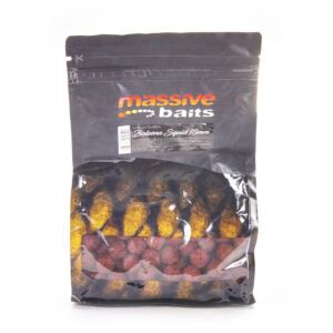 Massive Baits Bolsena Squid 18mm son boilies de proteína de alto nivel, creados especialmente para el Campeonato Mundial WCC en el Lago Bolsena.
