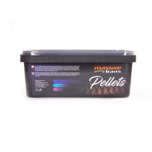 Massive Baits BreakDown Pellet Green Mulberry 3 mm son pellets de descomposición rápida, diseñados para ofrecer una atracción inmediata.