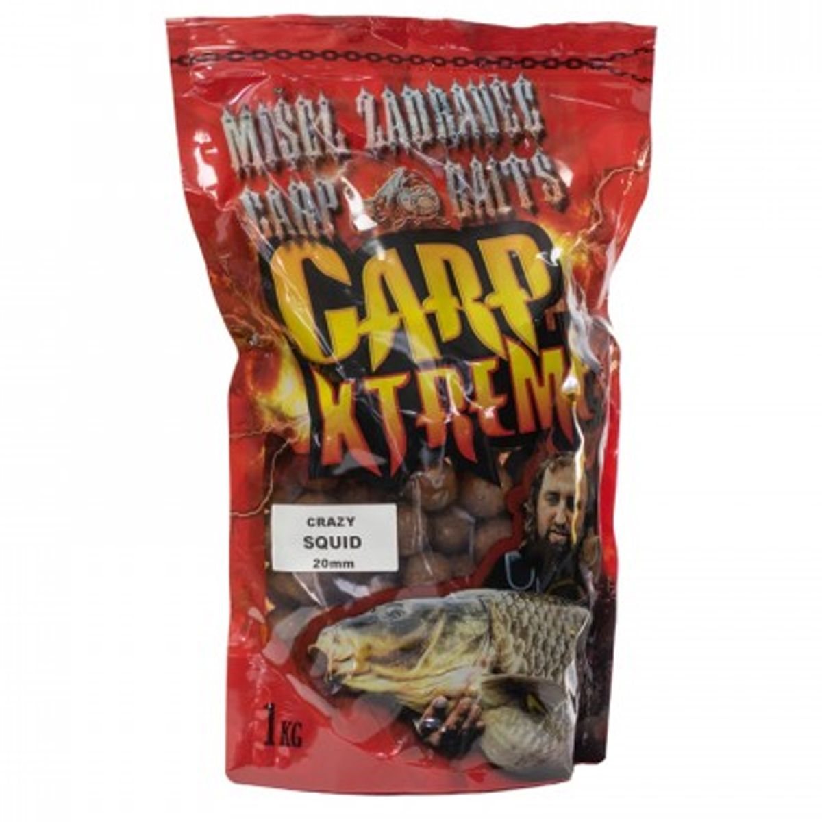 Misel Zadravec Carp Xtreme Boilies Crazy Squid 20mm 1kg - Imagen 4