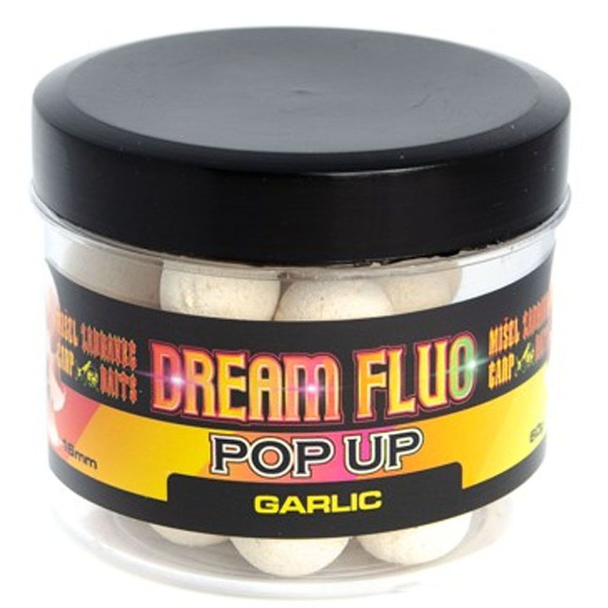 Misel Zadravec Dream Fluo Pop Up krill & Garlic 16mm 60gr - Imagen 3
