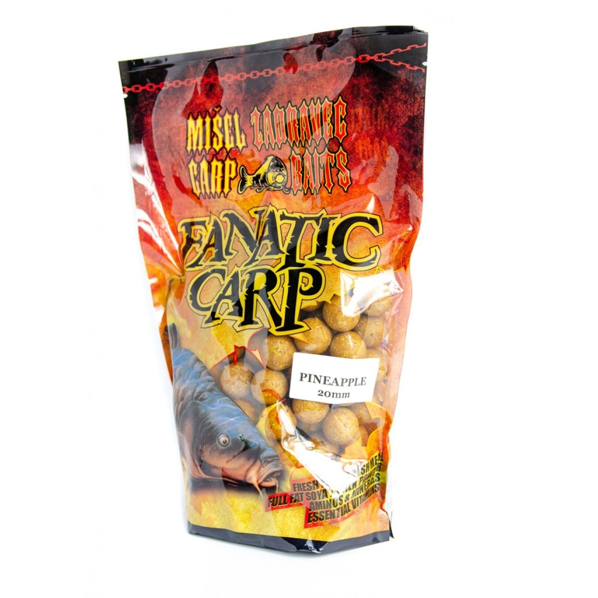 Misel Zadravec Fanatic Carp Boilies – Pineapple 20mm ha sido especialmente diseñada para pescadores que buscan resultados inmediatos.