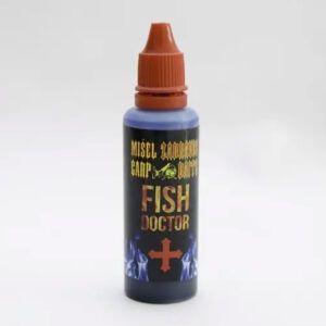 Misel Zadravec Fish Doctor Este líquido desinfectante con efecto antibacteriano para cualquier pescador comprometido con la protección de sus capturas.