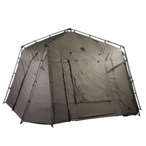 Nash Refugio Bank Life Gazebo es la solución ideal para pescadores que buscan un espacio común cómodo, funcional y resistente.