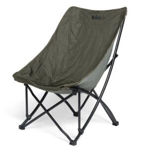 La Nash Bank Life Silla Hi-Back combina ligereza, comodidad y funcionalidad en un diseño compacto, ideal para largas jornadas de pesca