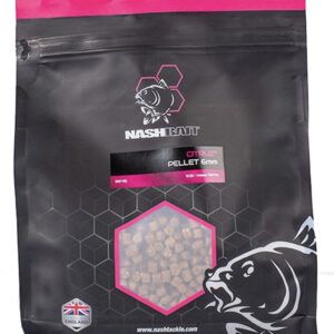 Nash Citruz Pellet 6mm son la solución definitiva para atraer a las carpas más esquivas, con bajo contenido en aceite y un alto valor nutritivo.