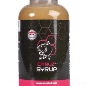 Nash Citruz Syrup es un potente líquido potenciador diseñado para maximizar la atracción de tus cebos. Su fórmula es concentrada y rica en nutrientes.