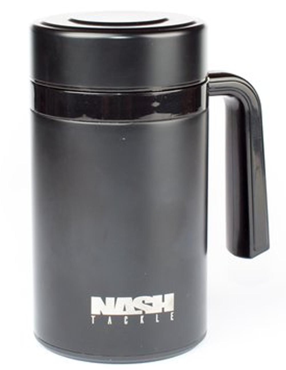 La Nash Taza Térmica Deluxe es el accesorio definitivo para los pescadores que necesitan mantener sus bebidas a la temperatura ideal.
