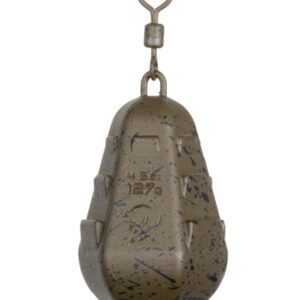 Nash Plomo Dumpy Gripper Swivel Lead 85gr 3oz Su diseño es un híbrido único de peso hacia adelante, combinado con púas de agarre.