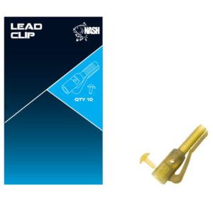 Nash Lead Clip Su sistema click asegura que el emerillón permanezca fijado al clip, permitiendo que el plomo se libere solo cuando sea necesario