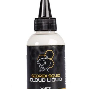 Nash Scopex Squid Cloud Juice White Este líquido potenciador es una combinación letal de dos de los atrayentes más exitosos de Nashbait