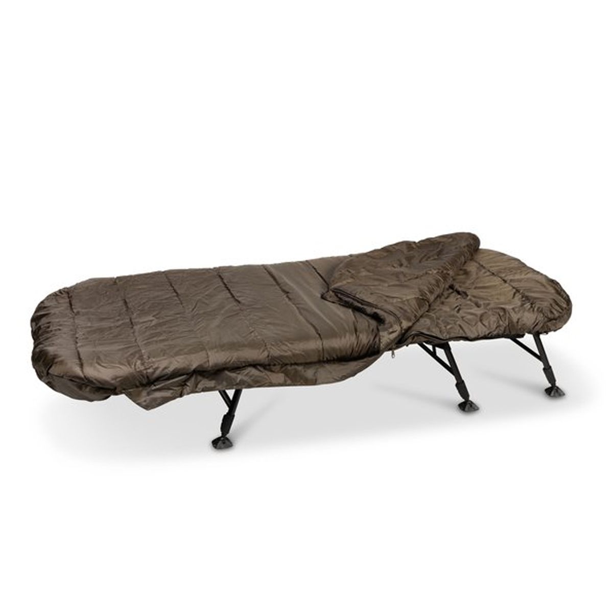 Nash Saco de Dormir 3 Estaciones es la elección perfecta para pescadores que buscan rendimiento, practicidad y comodidad en sus noches junto al agua.