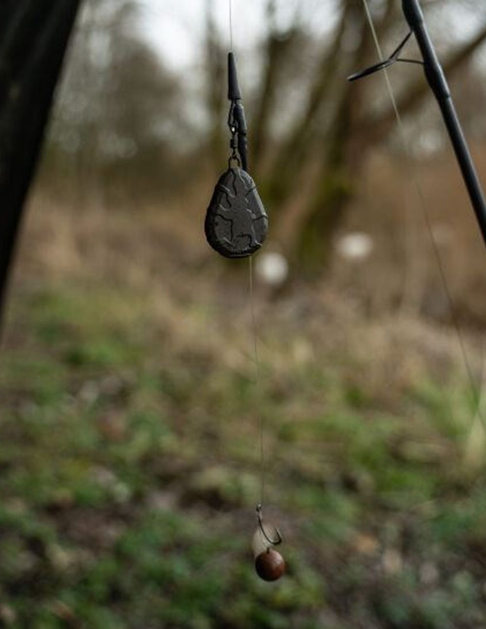 Nash Tackle Flat Pear Swivel Lead 2.5 oz / 71gr - Imagen 2