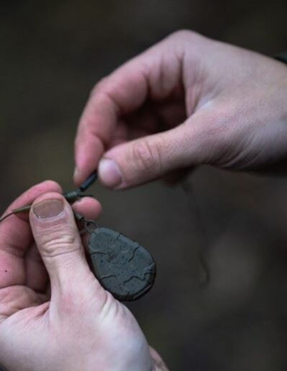 Nash Tackle Flat Pear Swivel Lead 2.5 oz / 71gr - Imagen 3